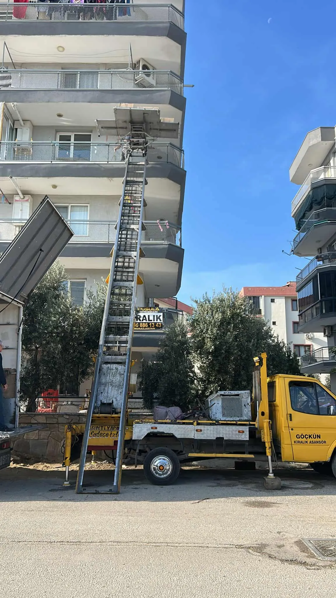 İzmir ağır yük taşıma asansörü