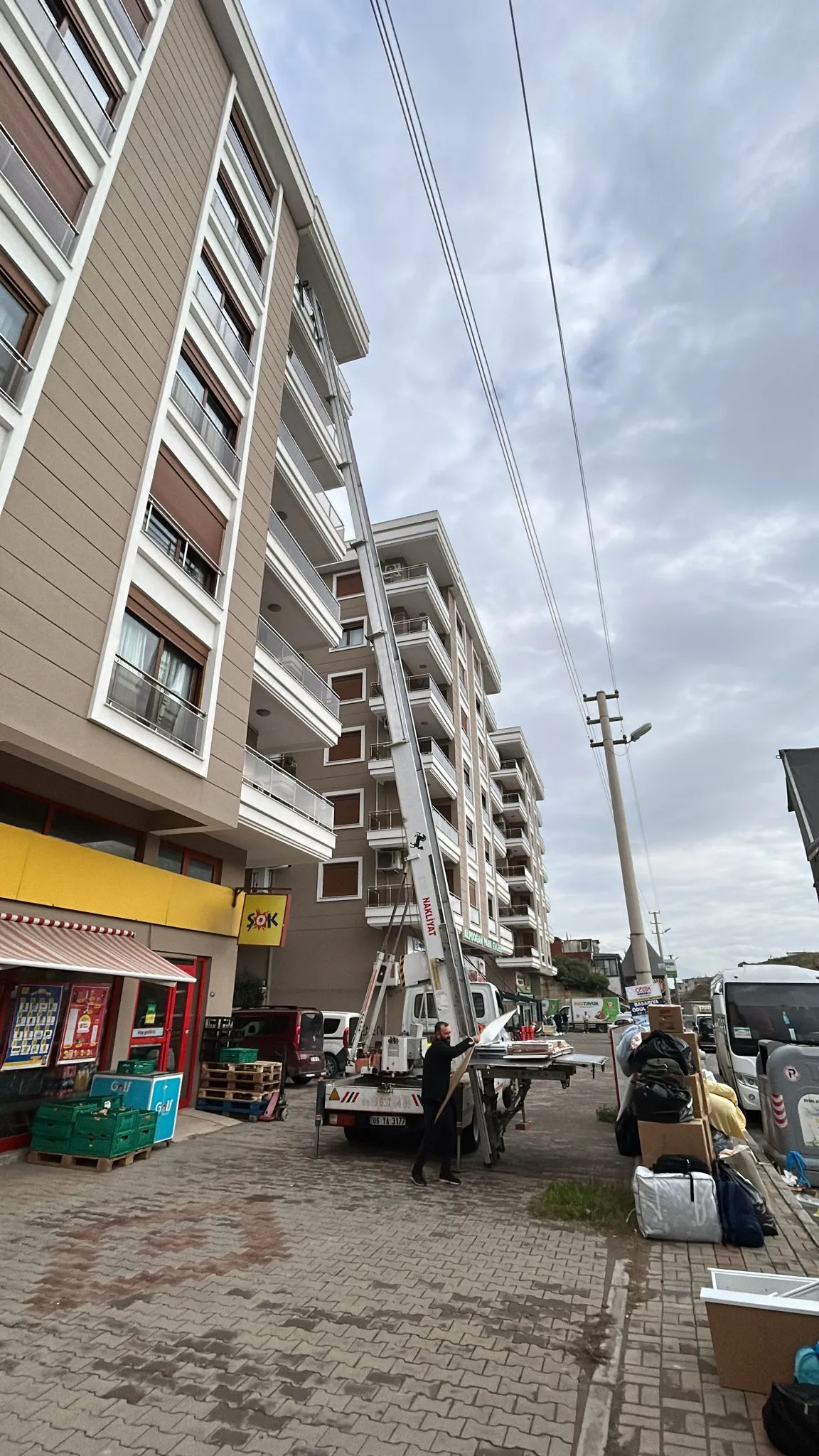 İzmir sepetli asansör kiralama